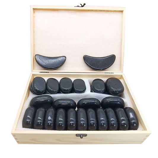 33pcs Massage Stone Set Hot Stone Therapy