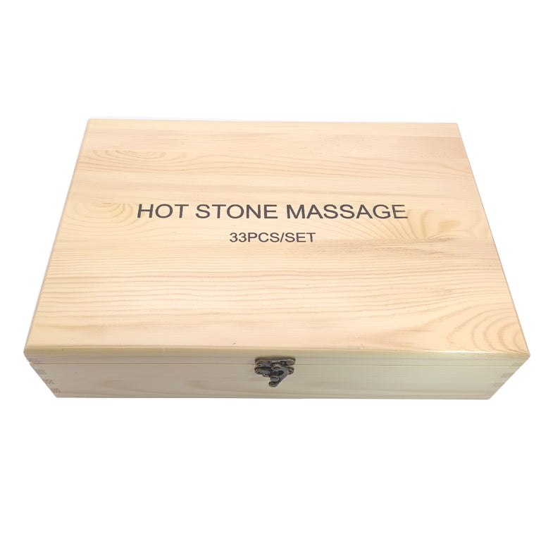 33pcs Massage Stone Set Hot Stone Therapy