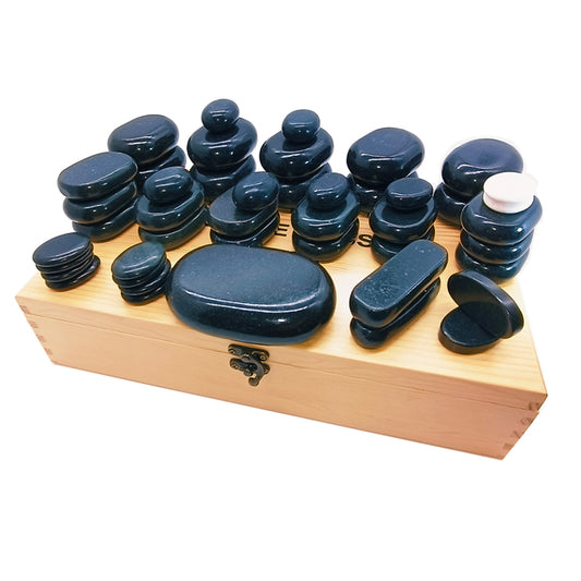 45pcs Massage Stone Set Hot Stone