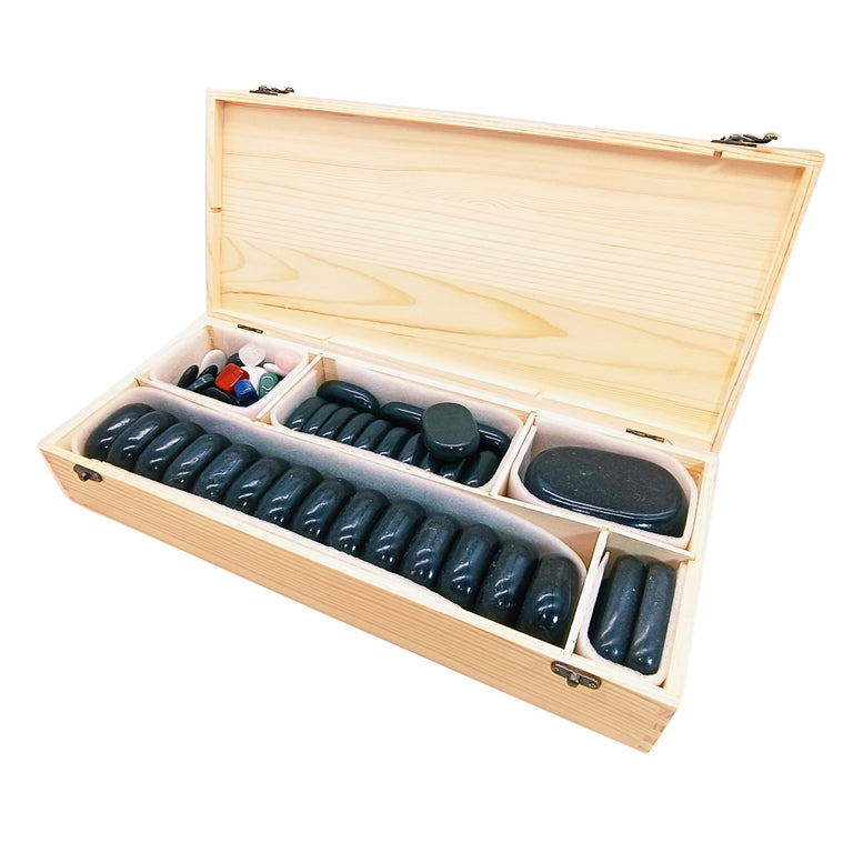 64pcs Massage Stone Set Hot Stone