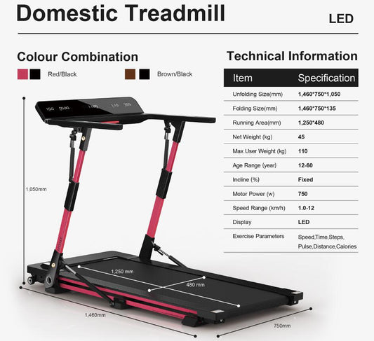 Portable Treadmill for Home Use