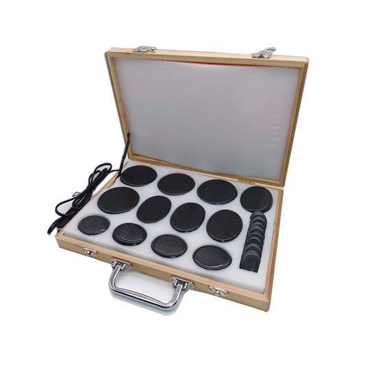 Spa Hot Stone Massage Heating Box with Massage Stone Set